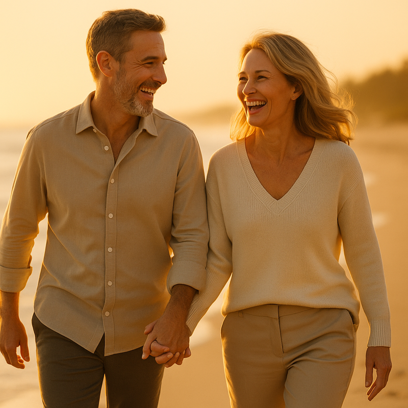 Confident Couple - Intimate Health and Wellness Treatment